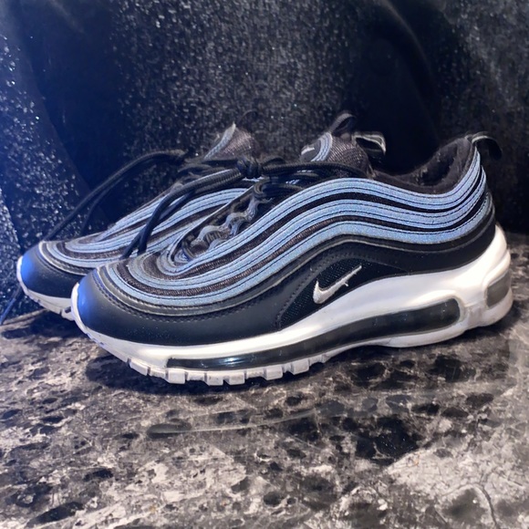 Men's-Y Black Nike AirMax 97s ( will clean before sold ) - Picture 2 of 5